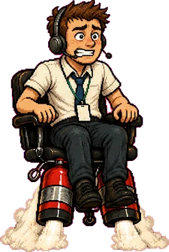 The call centre agent pilot.